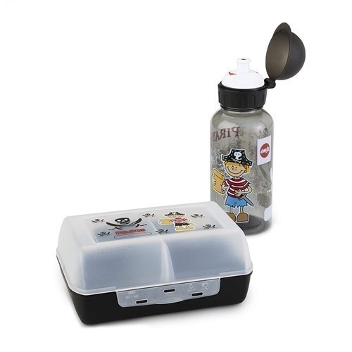 SET INFANTIL EMSA PIRATA BOTELLA+FIAMBRERA
